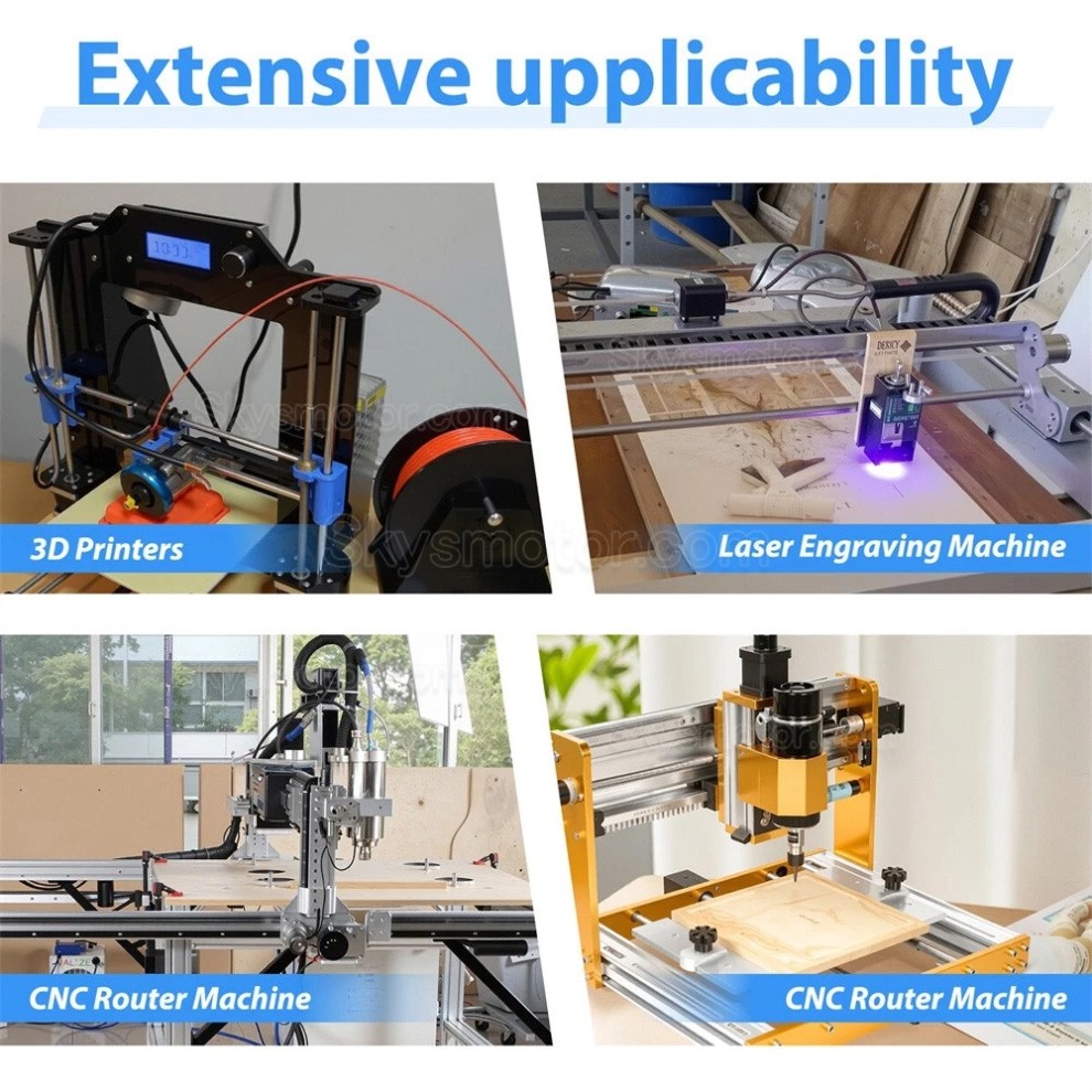 ボールねじリニアスライド SXG5080-1 CNCリニア ガイド ベアリング Nema 17 / Nema 23 ステッピングモーターに適合