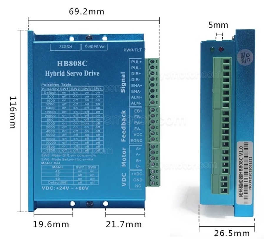 完全密閉型防水ボールねじCNCスライドテーブルキットOSP001614 (NEMA 23ステッピングモーター+HB8080Cドライバー付き) 完全密閉型防水ボールねじCNCスライドテーブルキットOSP001614 (NEMA 23ステッピングモーター+HB8080Cドライバー付き)