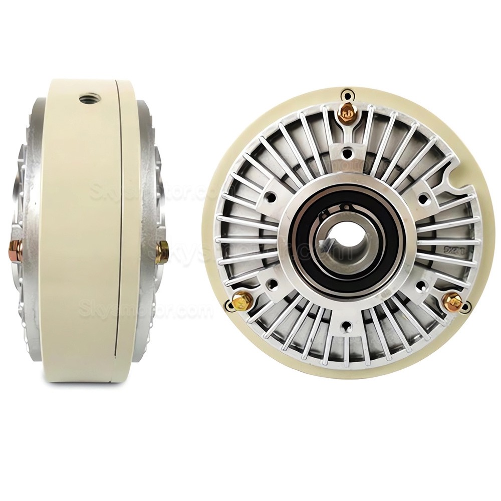 FZ-K Series Hollow Shaft Magnetic Powder Brake, Magnetic Particle Brake 6-200Nm 24V