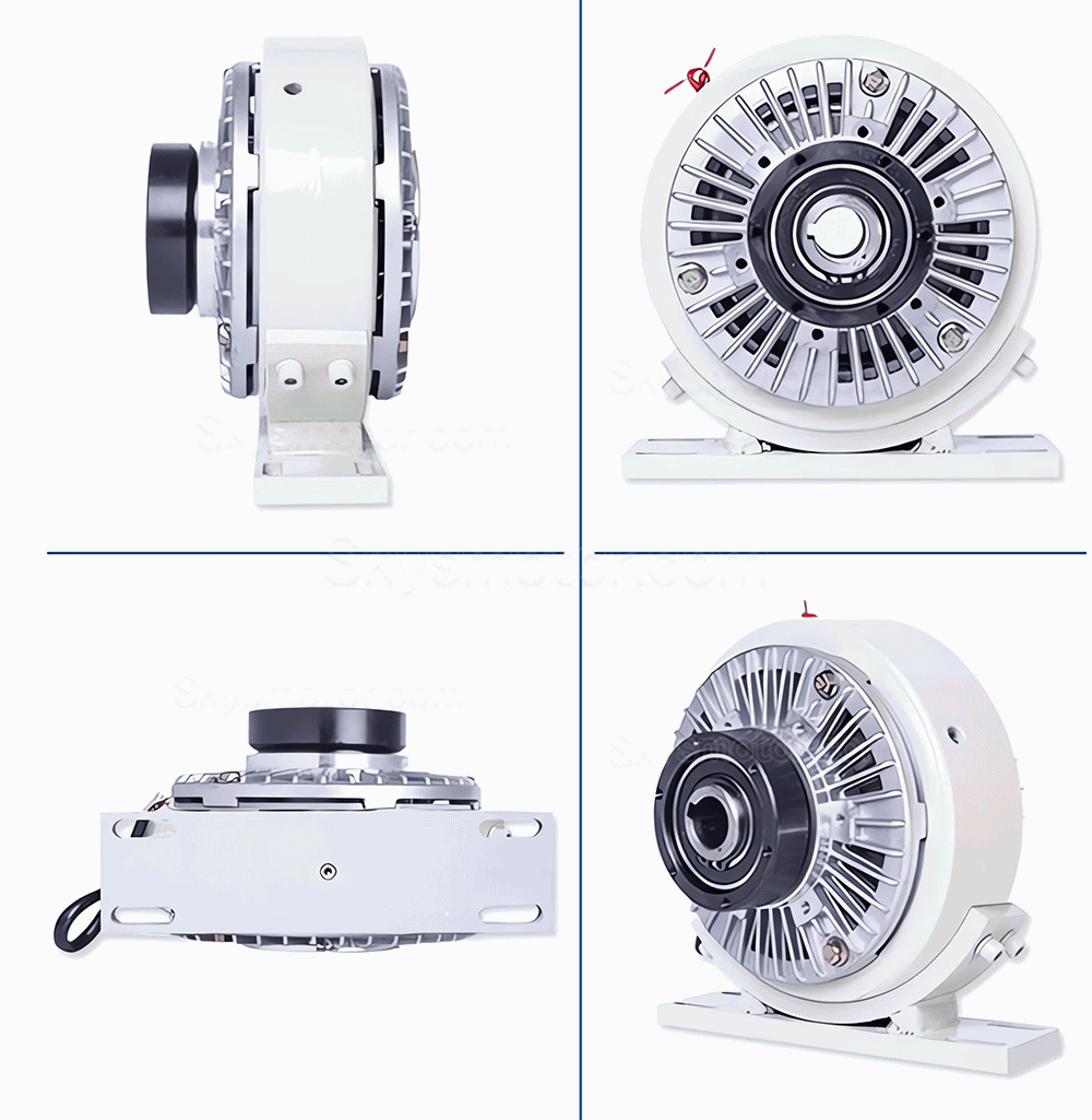 FZ-K-Cシリーズ中空軸パウダー クラッチ、磁性粉末クラッチ6-50Nm 24VDC