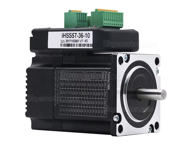 JMC NEMA 23 一体型クローズドループステッピングモーター IHSS57-36-10/20/SC 1.8度 1Nm/2Nm/3Nm 4A/5A 36V 2相