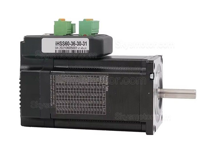 JMC NEMA 23 一体型クローズドループステッピングモーター IHSS60-36-30-30/31/SC 1.8度 3Nm 5A 36V 2相
