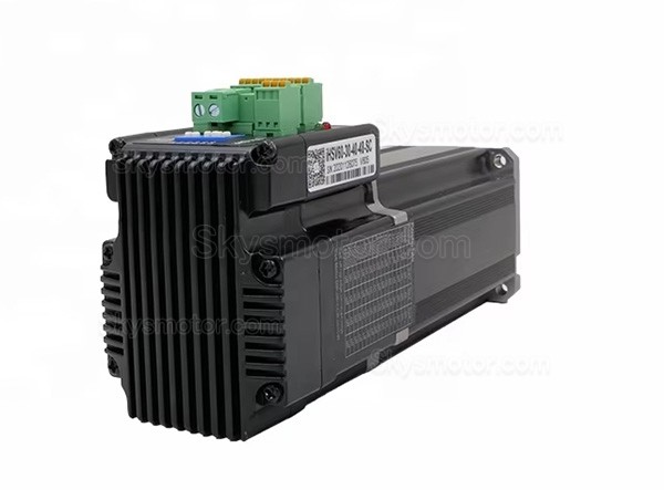 Nema 23 一体型サーボモータ、集積式AC サーボモーター JMC iHSV60-30-40-48-SC 400W 48V 1.27N.m 3相 3000RPM ブレーキ付き