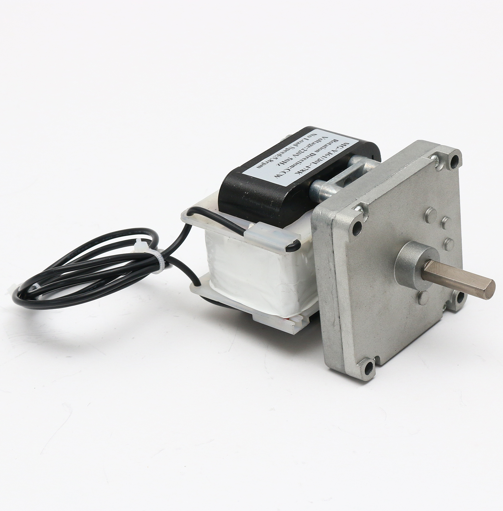 クマトリモーター (隈取り モーター) MG-YJ61 AC 110/220V ギア比 13:1 - 718:1 スパーギアボックス付き