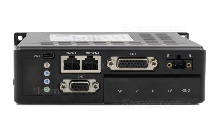 24-80V DCサーボドライバ、サーボコントローラMCAC825 25A（NEMA 23、24 DCサーボモータ用）