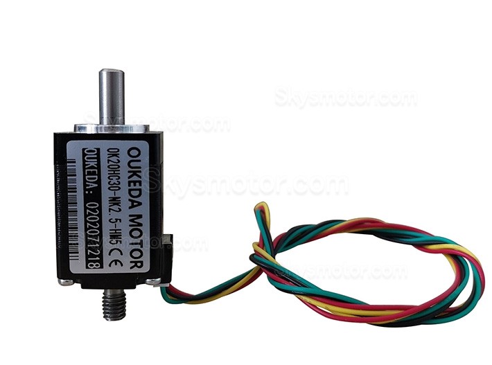 Oukeda NEMA8 中空ステッピングモーター OSP001493 1.8度 1.8Ncm 実装機用