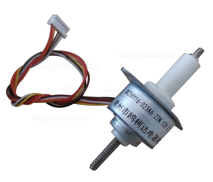 Oukeda PM 永久磁石リニアステッピングモーター OK25BY16-023A6-22N 15度 0.23A 4相