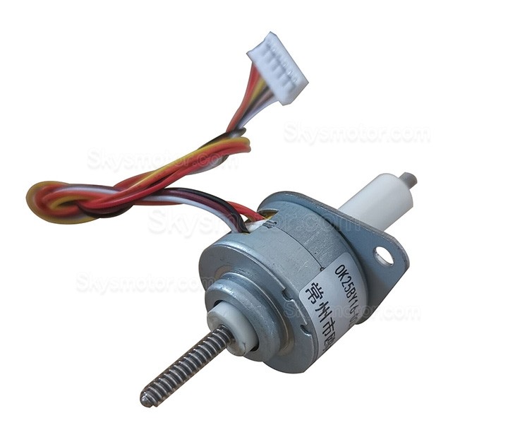 Oukeda PM 永久磁石リニアステッピングモーター OK25BY16-023A6-22N 15度 0.23A 4相