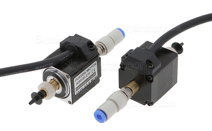Oukeda Nema 11 ステッピングモーター OK28FD33DL-ZC-SX 1.8度 6Ncm 2相 (SMT 実装機用) クッションノズル付き