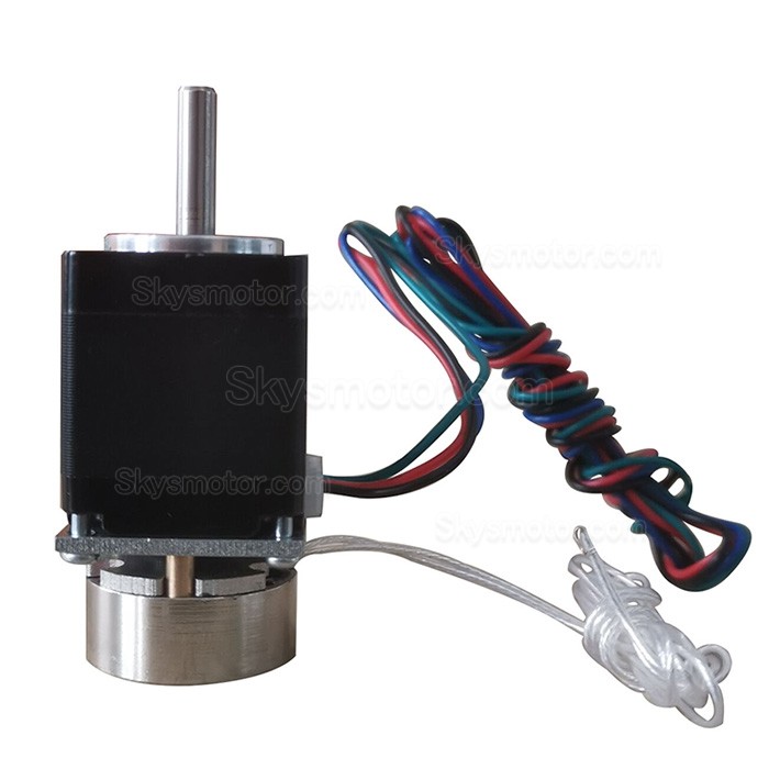 NEMA11 ステッピングモーター OK28STH32-0674A-SC 1.8度 5.88Ncm 3.75V 0.67A 2相 ブレーキ付き