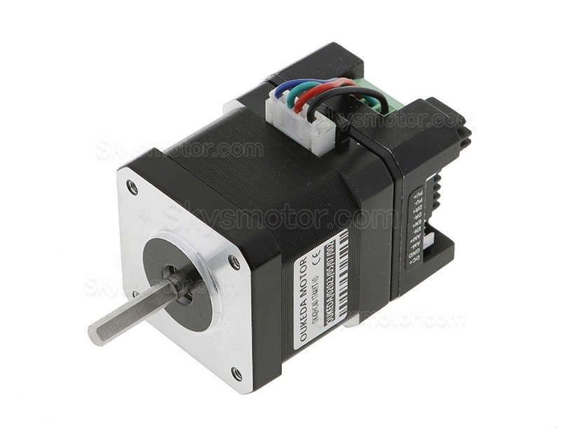 OUKEDA Nema 17 一体型ステッピングモーター OK42HC40-174AYT-IO ドライバ付き 1.8 度 0.44 Nm 1.68A 2 相 12-40VDC