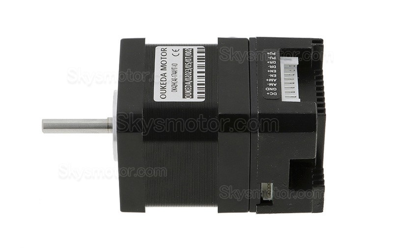 OUKEDA Nema 17 一体型ステッピングモーター OK42HC40-174AYT-IO ドライバ付き 1.8 度 0.44 Nm 1.68A 2 相 12-40VDC
