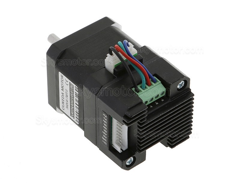 OUKEDA Nema 17 一体型ステッピングモーター OK42HC40-174AYT-IO ドライバ付き 1.8 度 0.44 Nm 1.68A 2 相 12-40VDC