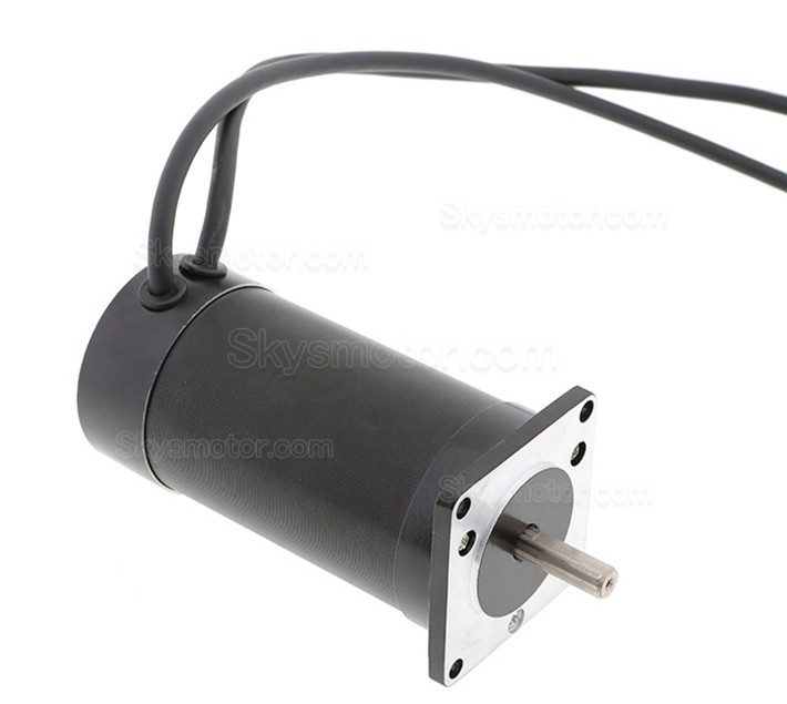 24V ブラシレスDCモーター BLDCモーター OK57BLS95-230A 100W 3000RPM 32Ncm 6.3A 3相 57x57x91mm
