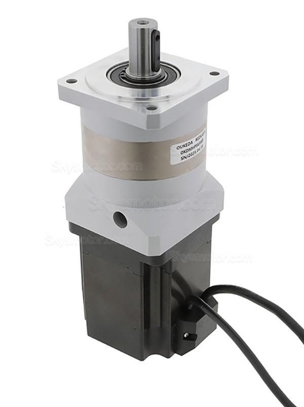 NEMA 34遊星ギアステッピングモーター OK86BLS105-430A-SPL5G 48V 3000RPM 減速比 5:1/10:1/20:1/50:1