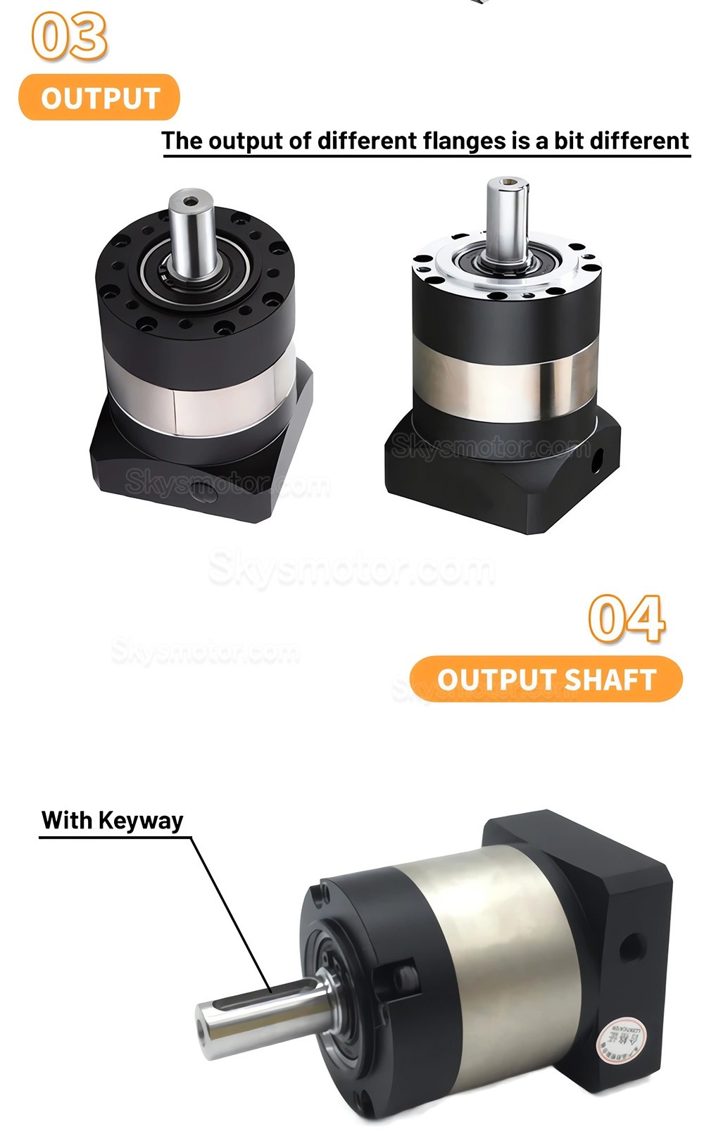 PLE060シリーズ Nema 23 遊星ギアボックス ギア比 3:1 - 100:1 NEMA23 ステッピングモーター / 200W 400W 60mm ACサーボモーター用 PLE060シリーズ Nema 23 遊星ギアボックス ギア比 3:1 - 100:1 NEMA23 ステッピングモーター / 200W 400W 60mm ACサーボモーター用