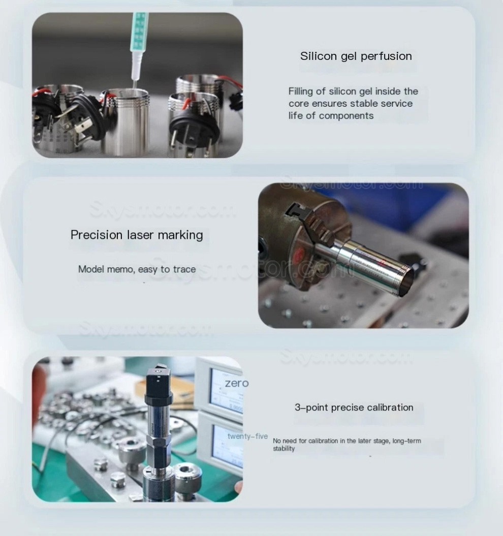 産業用油圧センサー PT-719 圧力トランスミッター 0-10V 4-20mA IP65