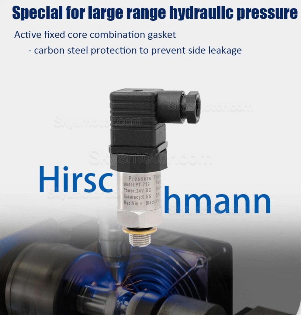 産業用油圧センサー PT-719 圧力トランスミッター 0-10V 4-20mA IP65