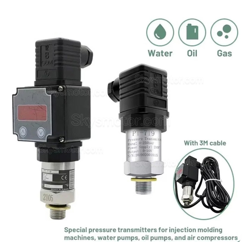 産業用油圧センサー PT-719 圧力トランスミッター 0-10V 4-20mA IP65