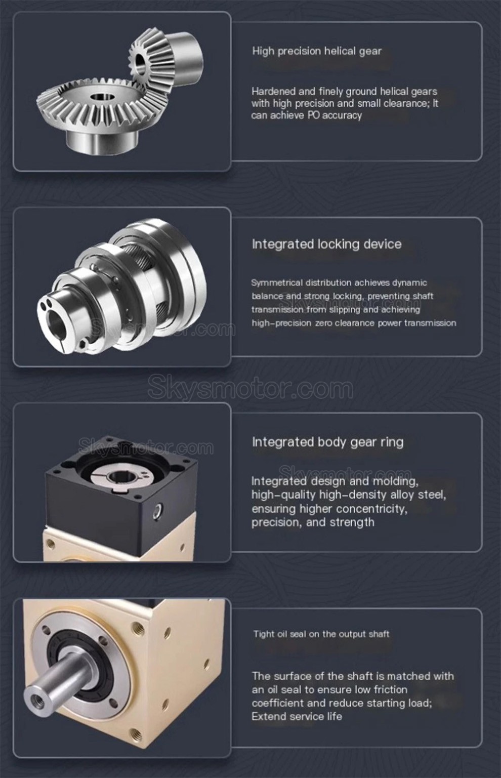Nema 23 直角ベベルギアボックス 90 度整流子 ギア比 2:1/3:1/5:1 Nema23 ステッピングモーター用