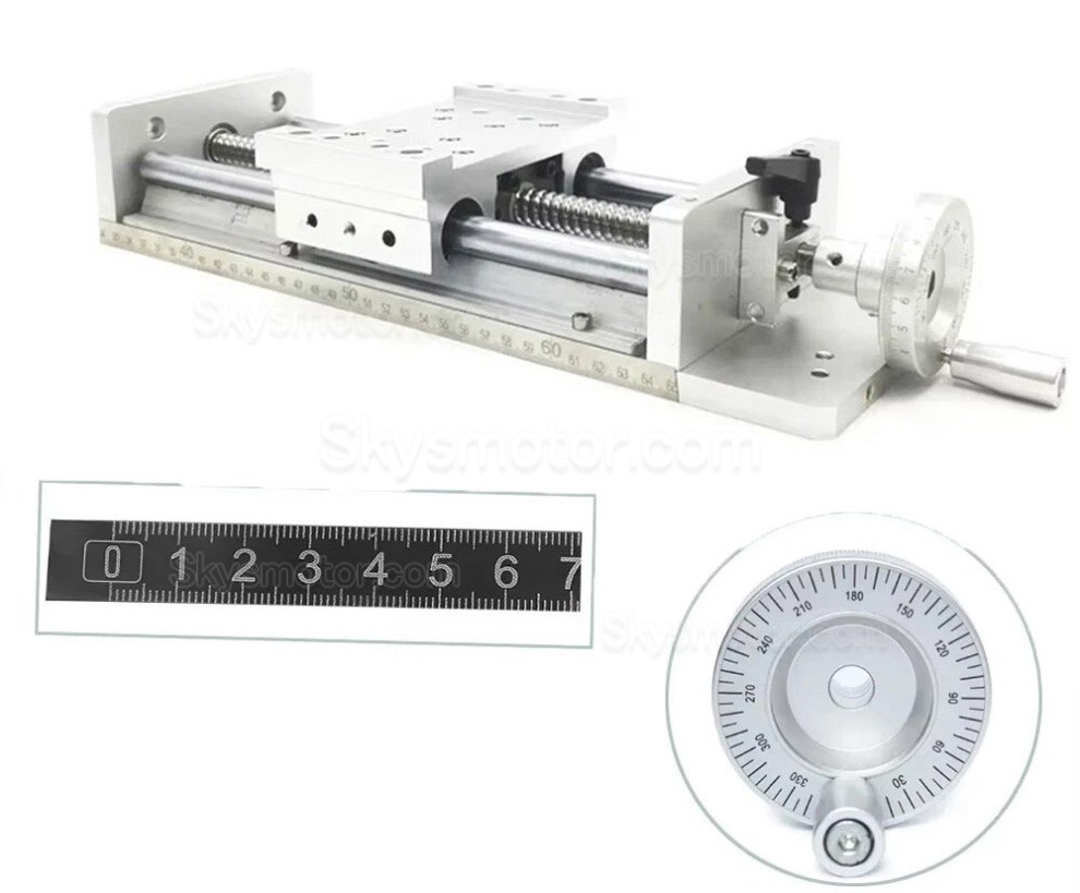 手動 X軸ステージ OSP001615 ヘビーデューティーボールねじリニアモーションガイド SBRガイドステージ