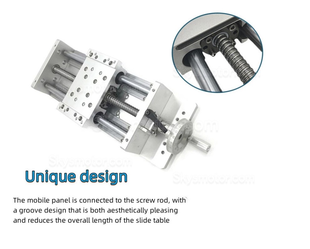 手動 X軸ステージ OSP001615 ヘビーデューティーボールねじリニアモーションガイド SBRガイドステージ