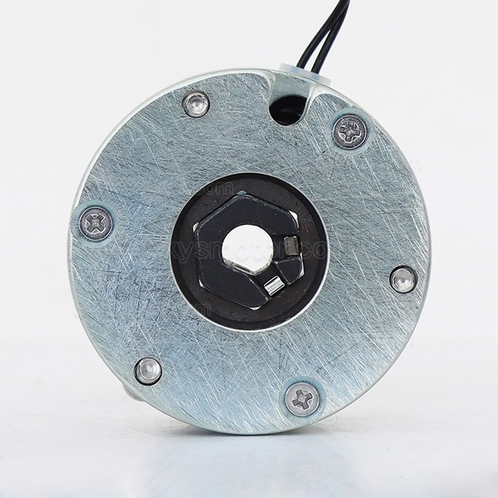 57mm/60mm BLDCモーター/Nema 23ステッピングモーター用丸型非励磁DCモーターブレーキSWB-03-10H 2NM 24V