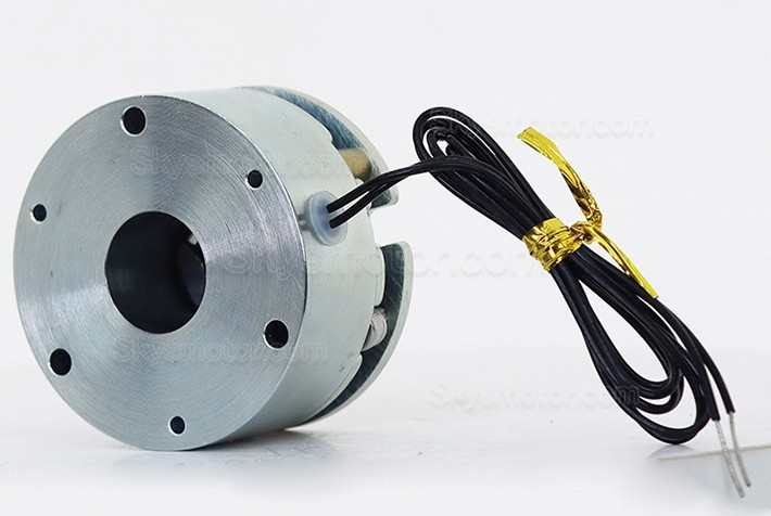 57mm/60mm BLDCモーター/Nema 23ステッピングモーター用丸型非励磁DCモーターブレーキSWB-03-10H 2NM 24V