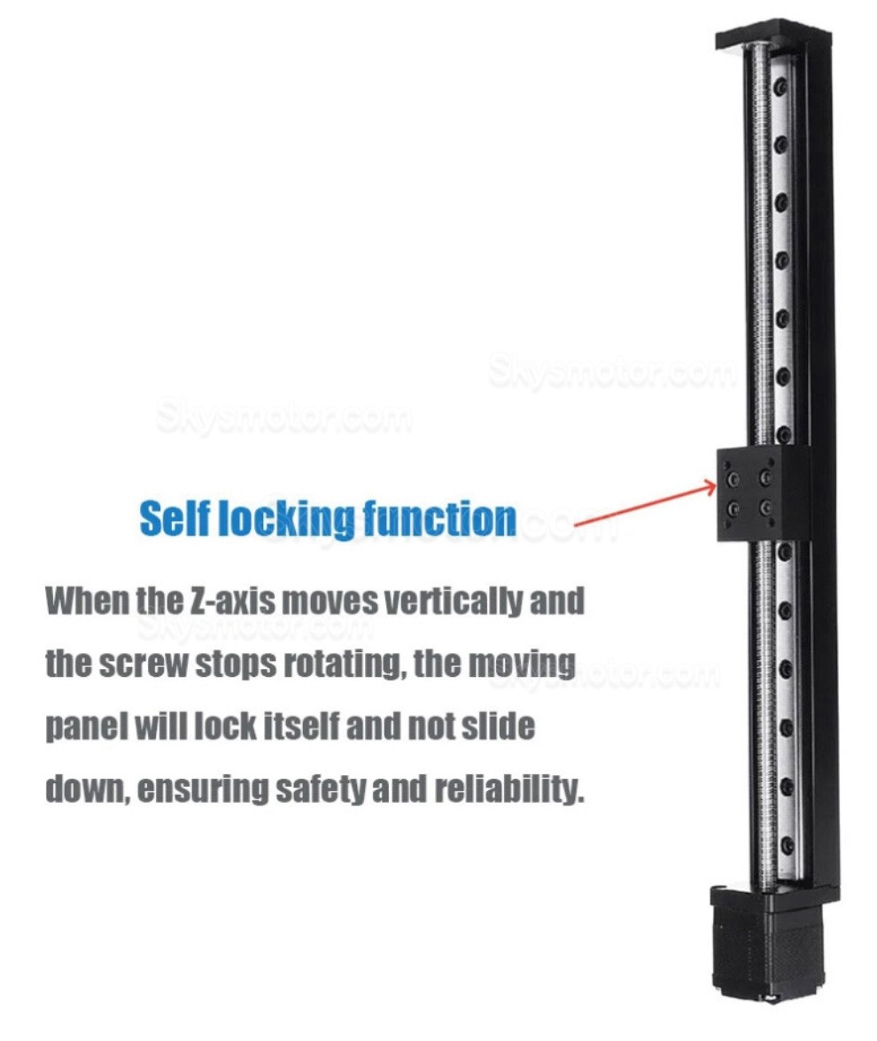 ミニ X軸電動リニア ステージ OSP001602 CNCスライディングテーブル（Neme 11ステッピングモーターおよびTB6600ドライバーキット付き）