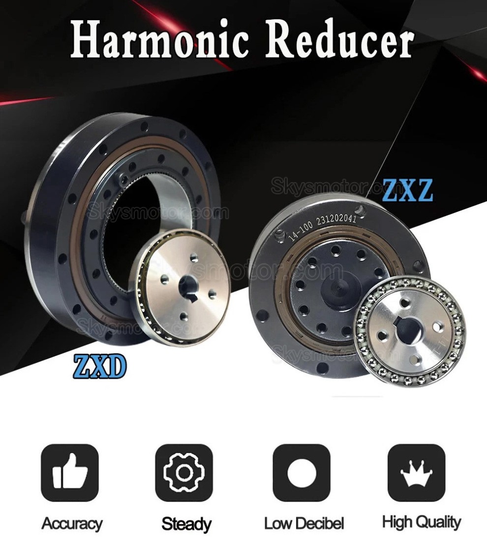 ZXD/ZXZ シリーズ ミニ ハーモニック減速機 (波動歯車減速機) ギア比 30:1/50:1/80:1//100:1 バックラッシュ30秒角 ZXD/ZXZ シリーズ ミニ ハーモニック減速機 (波動歯車減速機) ギア比 30:1/50:1/80:1//100:1 バックラッシュ30秒角