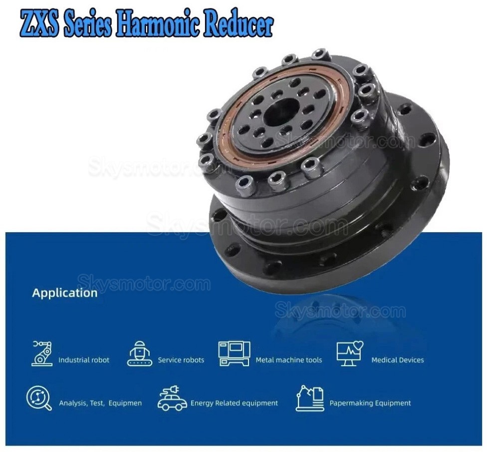 ZXS シリーズ カップ型 ハーモニック減速機 (波動歯車減速機) ギア比 30:1/50:1/80:1/100:1/120:1 バックラッシュ30秒角 ZXS シリーズ カップ型 ハーモニック減速機 (波動歯車減速機) ギア比 30:1/50:1/80:1/100:1/120:1 バックラッシュ30秒角