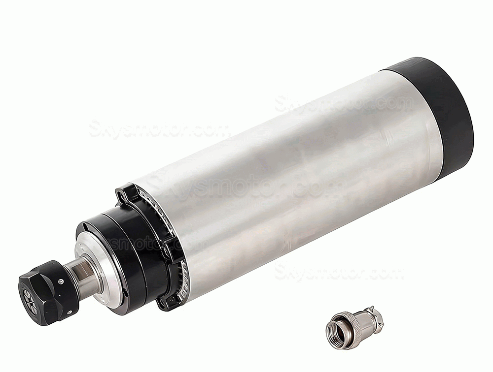 2.2KW 110V/220V 空冷スピンドルモーターキット 80-2.2KW-ER20 + H100-2.2 VFD（可変周波数ドライブ）+ ER20コレット13個付き