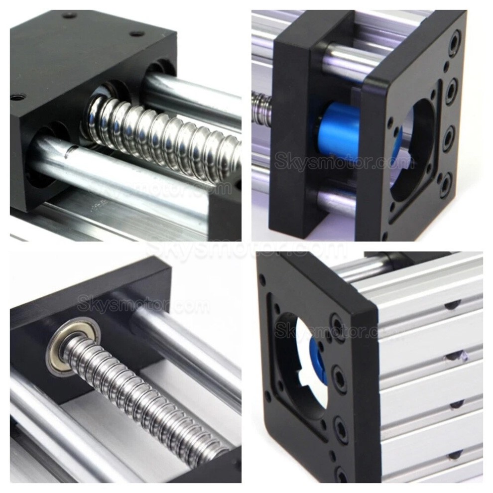 電動CNCリニア ステージ OSP001604 (NEMA23 57mmステッピングモーターと1605モーションモジュール搭載)